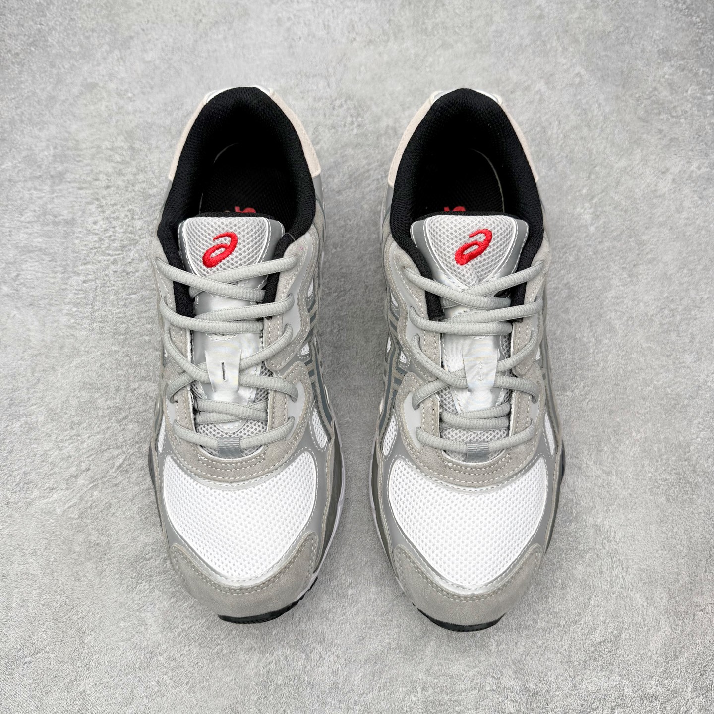 ASICS 亚瑟士 GEL-NYC 男子女子复古缓震休闲运动跑步鞋 1203A383-102 白灰红XN