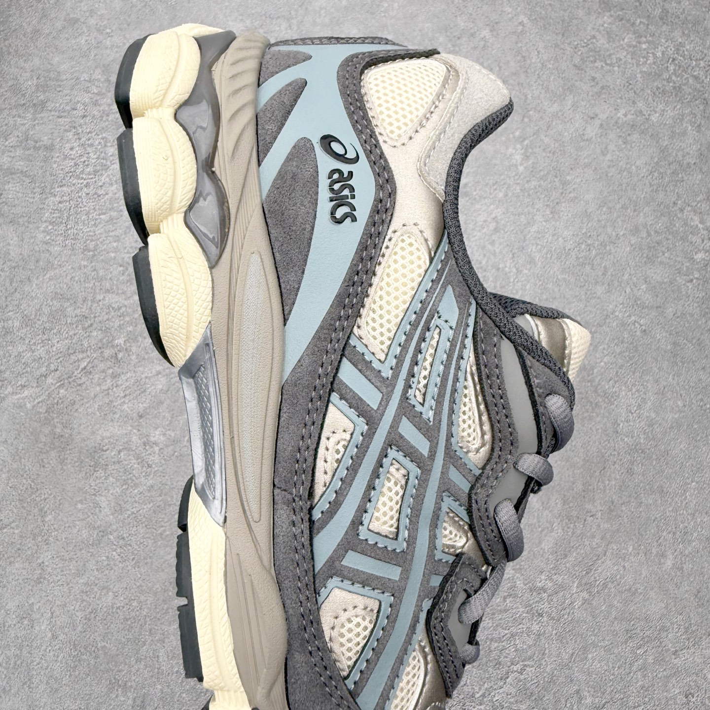 ASICS 亚瑟士 GEL-NYC 男子复古缓震休闲运动鞋 1203A383-020 铁灰鼠尾草蓝XN 