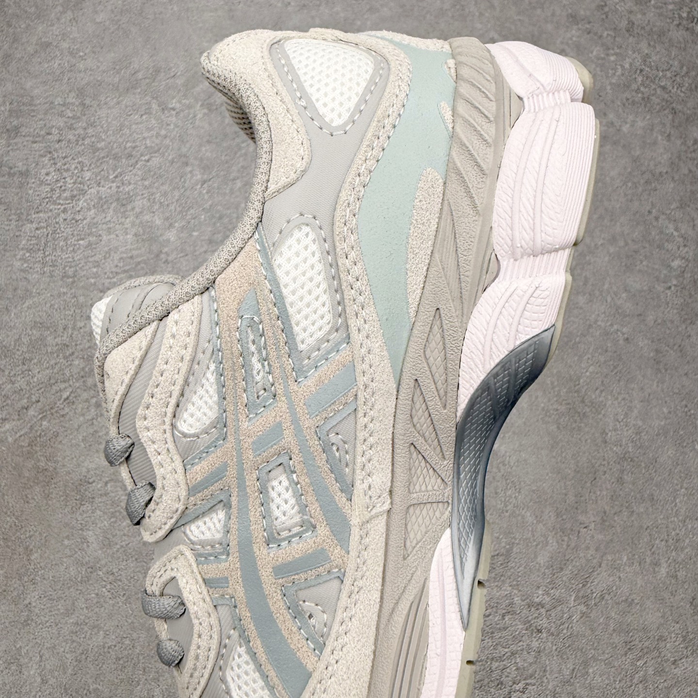 ＃ASICS 亚瑟士 GEL-NYC 男子女子复古缓震休闲运动鞋 1203A383-101 奶油燕麦绿X