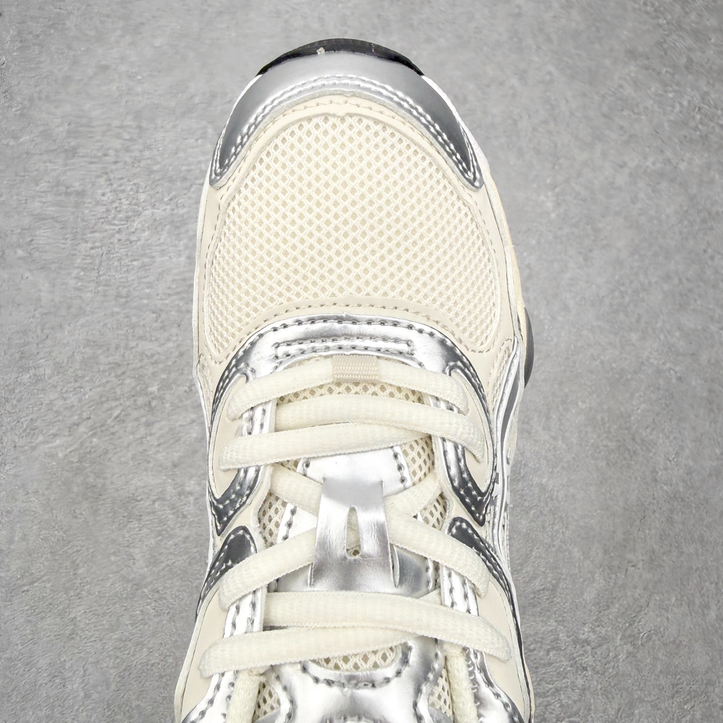 ASICS 亚瑟士 GEL-NYC 男子女子复古缓震休闲运动鞋 1201A789-105 奶油亮银XN 
