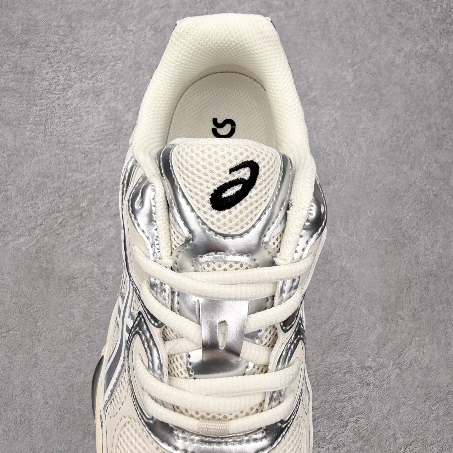 ASICS 亚瑟士 GEL-NYC 男子女子复古缓震休闲运动鞋 1201A789-105 奶油亮银XN 