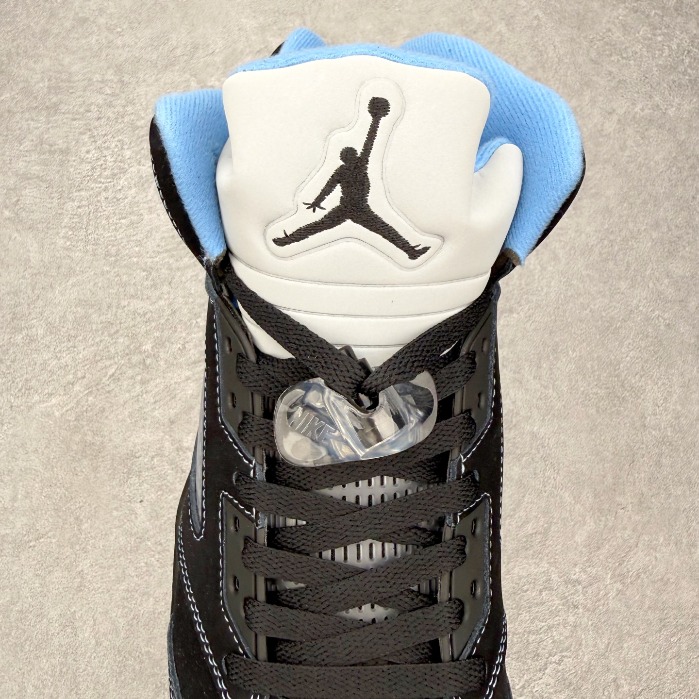 ＃纯原 Air Jordan AJ5 OG 黑北卡蓝 DD0587-008 SZ原厂全套原楦原纸板磨具开