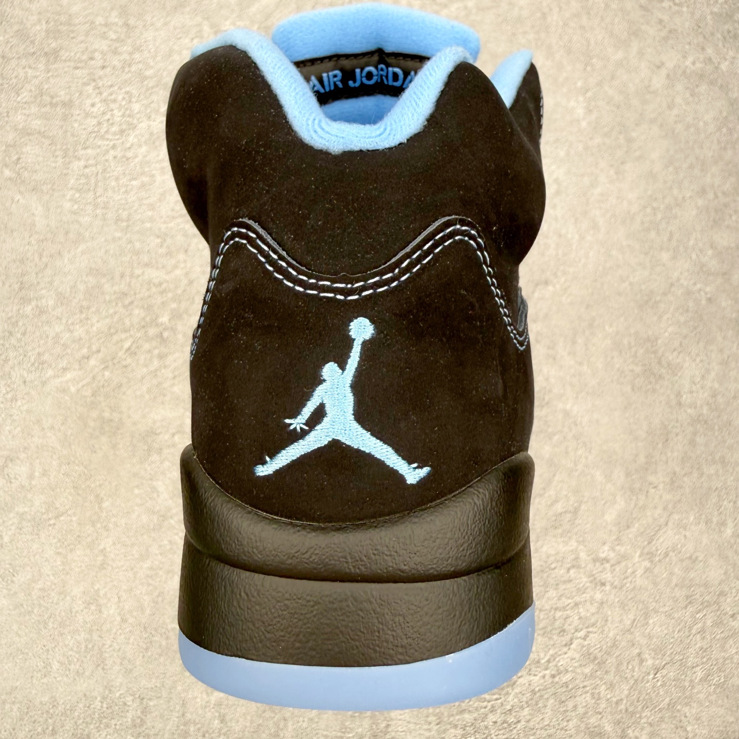 ＃纯原 Air Jordan AJ5 OG 黑北卡蓝 DD0587-008 SZ原厂全套原楦原纸板磨具开