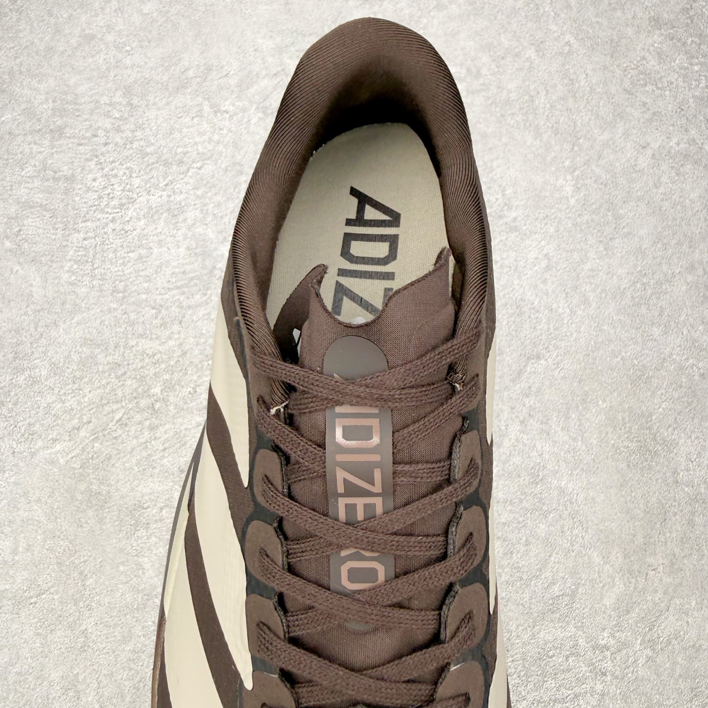adidas Adizero Evo SL Aurora Coffee 极光咖啡色超轻专业竞技跑鞋 KI