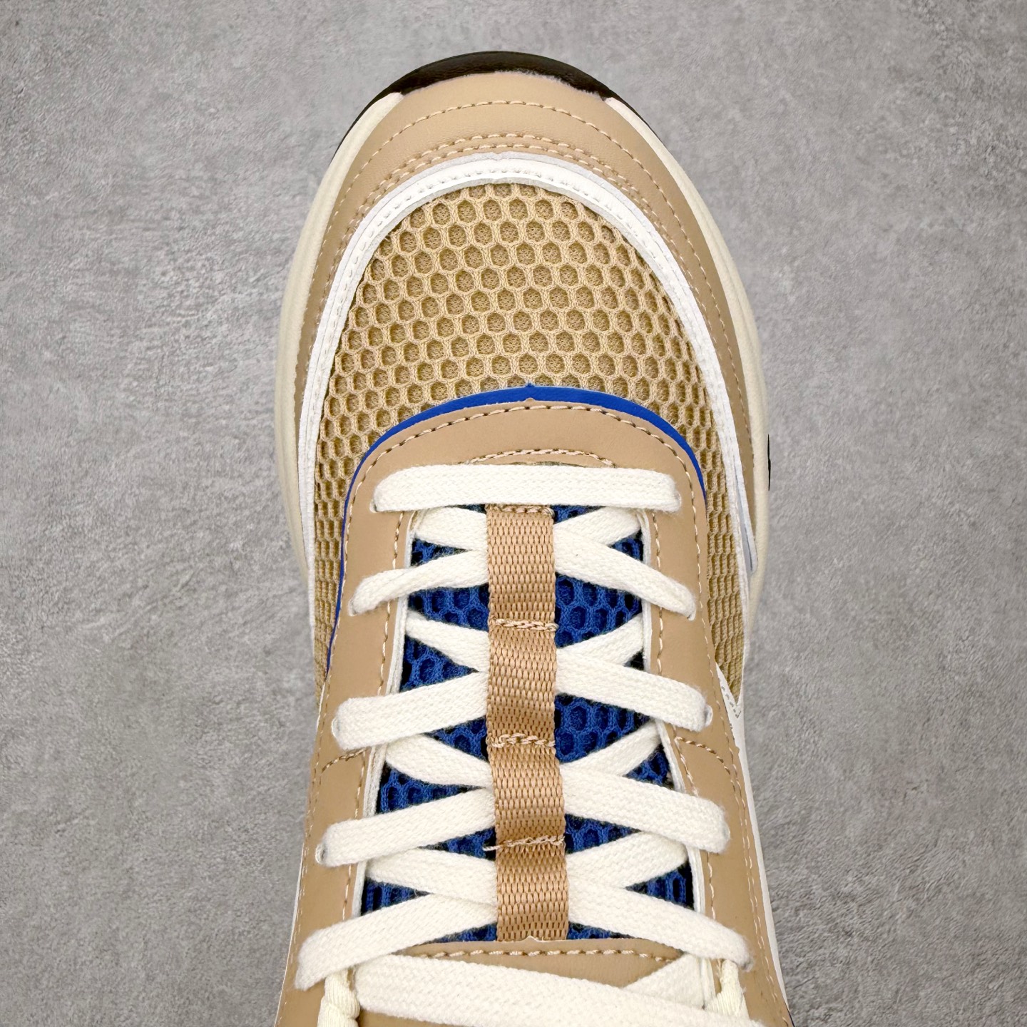 ＃M纯原 MLB Chunky Runner 皮革透气大网眼 5cm厚底复古防滑耐磨增高低帮老爹鞋 男女