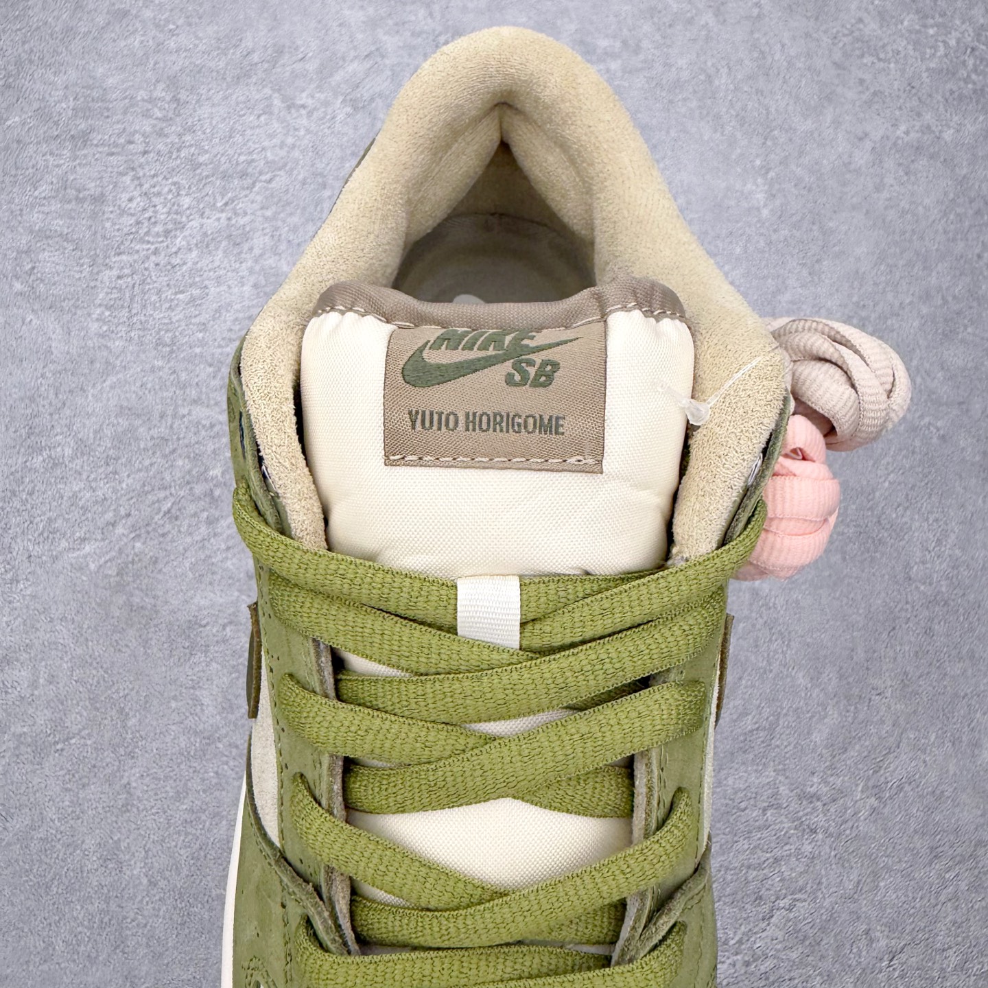 ＃纯原 Yuto Horigome x NK Dunk SB Low “Asparagus” 联名绿白 