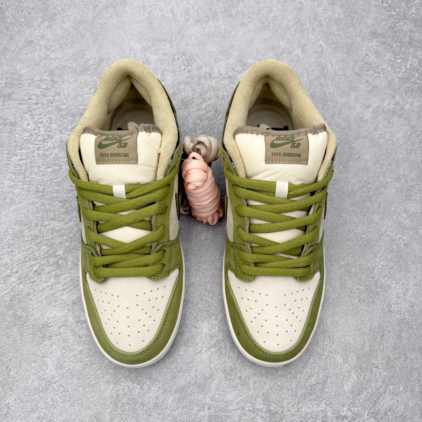 ＃纯原 Yuto Horigome x NK Dunk SB Low “Asparagus” 联名绿白 
