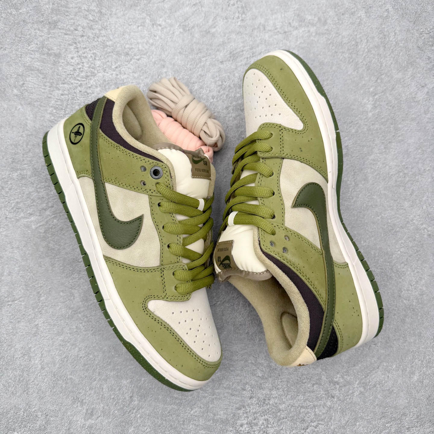 ＃纯原 Yuto Horigome x NK Dunk SB Low “Asparagus” 联名绿白 