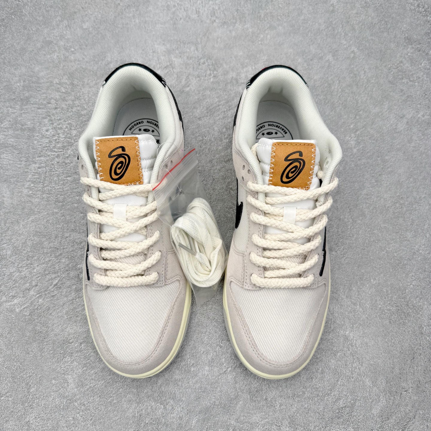 ＃纯原 Stussy x NK DUNK SB Low 斯图西联名倒钩白黑 DD9776-068 独家原