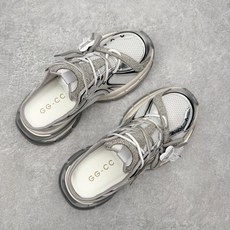 GG-CC赵露思同款果冻底休闲运动厚底增高老爹鞋 广东大厂出品 原版正确大底 全新工艺升级 全套包装 配 GG-CC赵露思同款果冻底休闲运动厚底增高老爹鞋 广东大厂出品 原版正确大底 全新工艺升级 全套包装 配