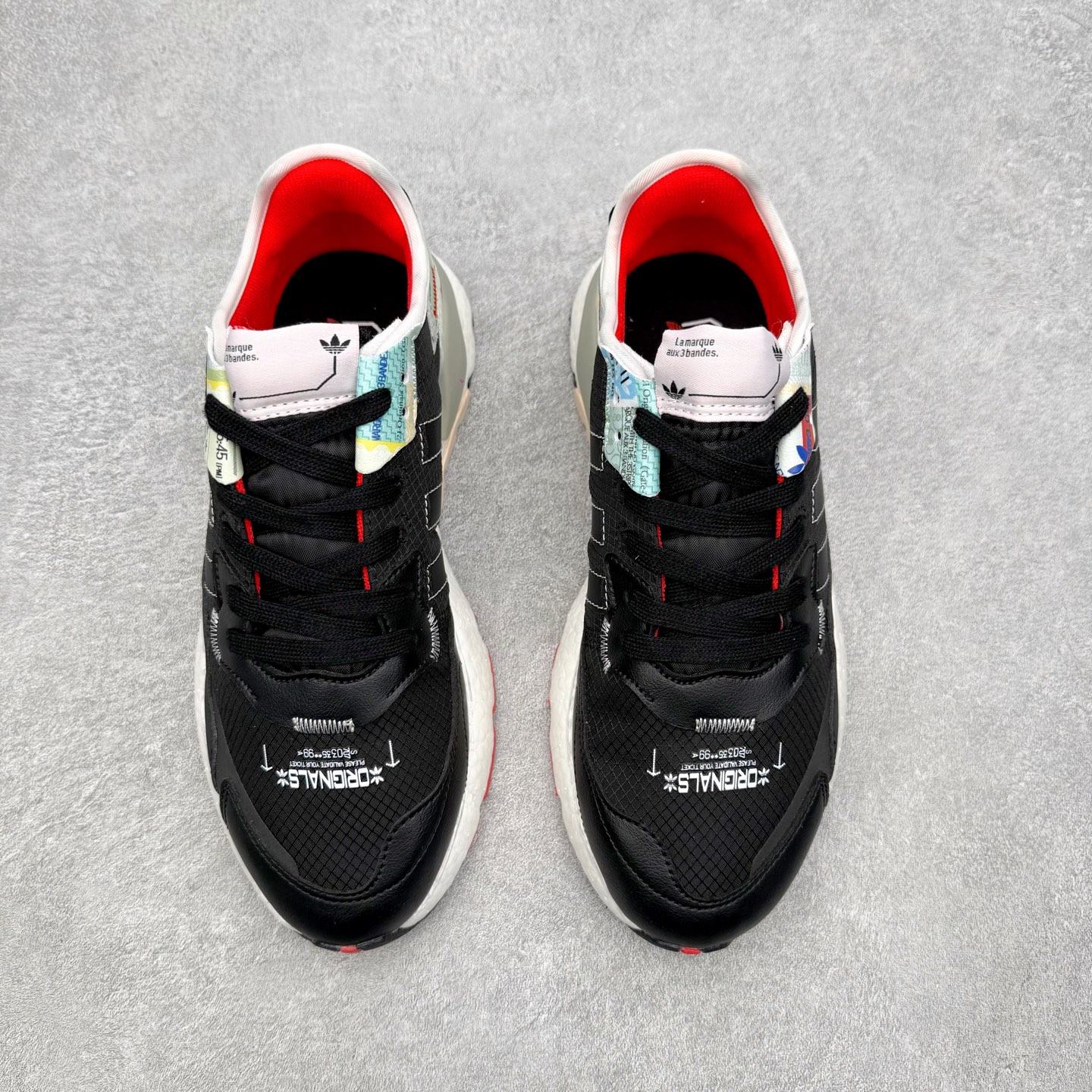 AD originals Nite Jogger Pride 夜行者减震耐磨低帮反光复古休闲百搭运动跑鞋