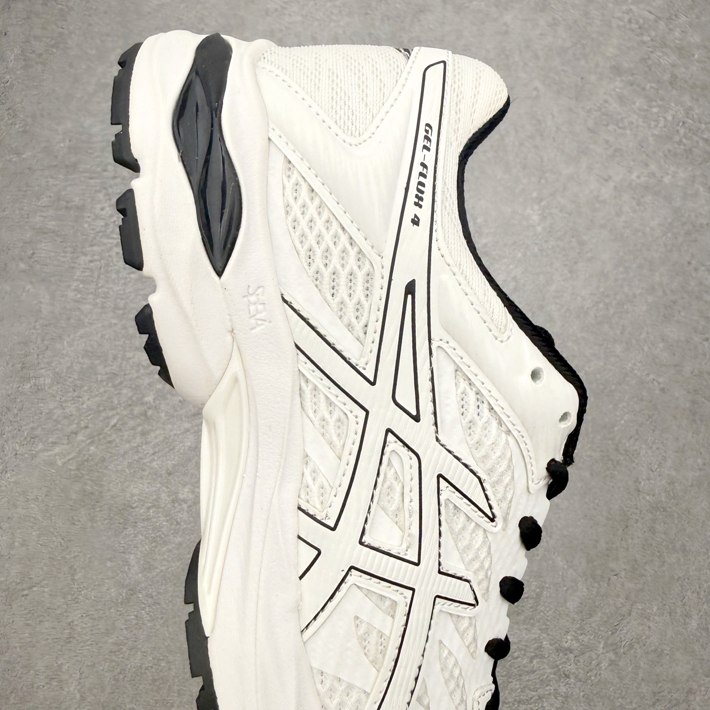 ＃XN Asics Gel-Flux 4代 亚瑟士GF4超轻量复古缓震运动慢跑鞋 采用网织布双密度鞋面材