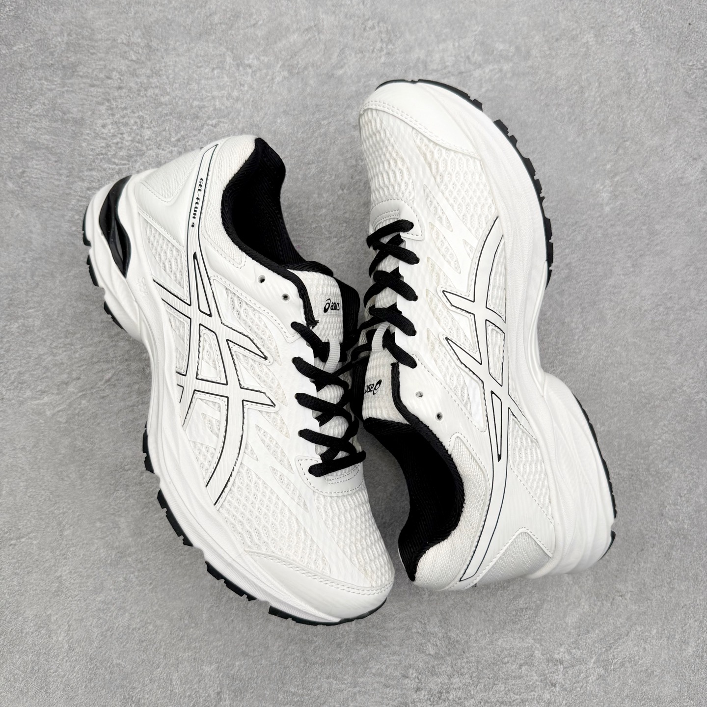 ＃XN Asics Gel-Flux 4代 亚瑟士GF4超轻量复古缓震运动慢跑鞋 采用网织布双密度鞋面材