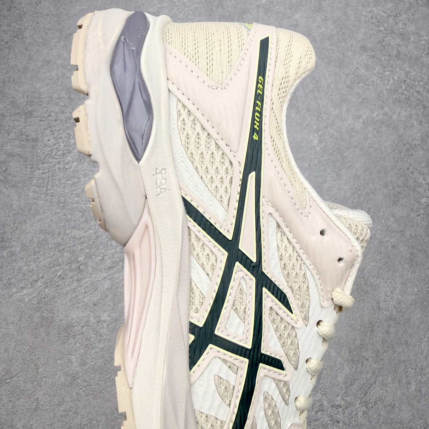 ＃XN Asics Gel-Flux 4代 亚瑟士GF4超轻量复古缓震运动慢跑鞋 采用网织布双密度鞋面材
