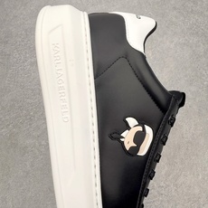 KARL LAGERFELD K/Ikonik 皮革厚底系带低帮 生活休闲鞋 选用优质材料,精细制作。经 KARL LAGERFELD K/Ikonik 皮革厚底系带低帮 生活休闲鞋 选用优质材料,精细制作。经