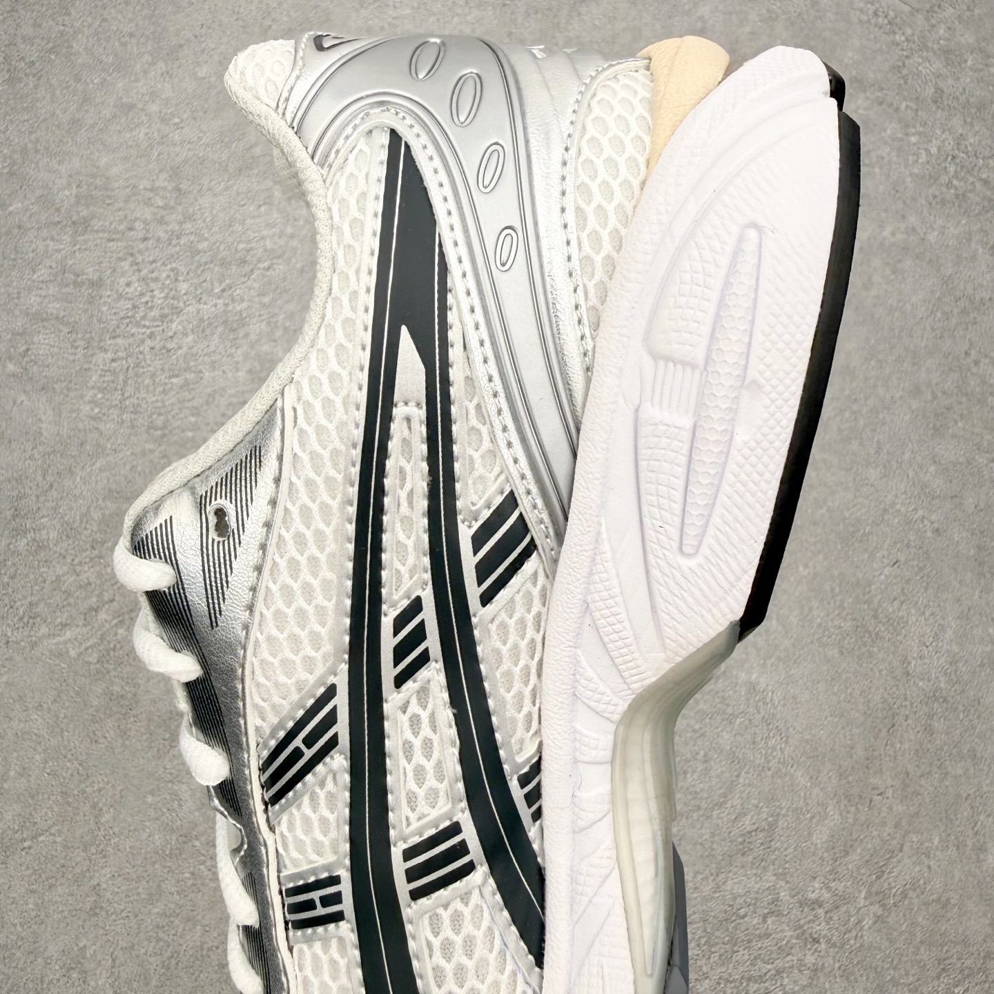 ＃ZC总裁 Asics Gel-Kayano K14 亚瑟士系列复古舒适织物合成革减震防滑耐磨低帮休闲跑