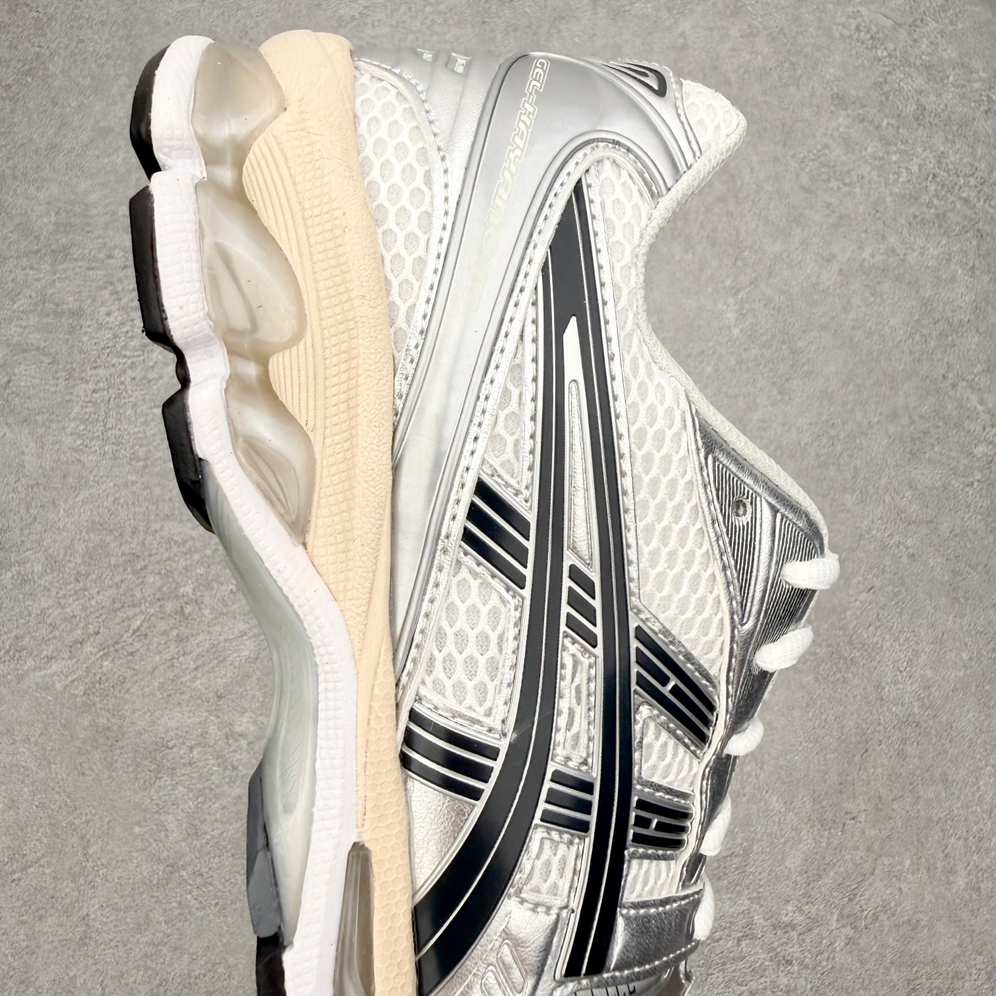 ＃ZC总裁 Asics Gel-Kayano K14 亚瑟士系列复古舒适织物合成革减震防滑耐磨低帮休闲跑