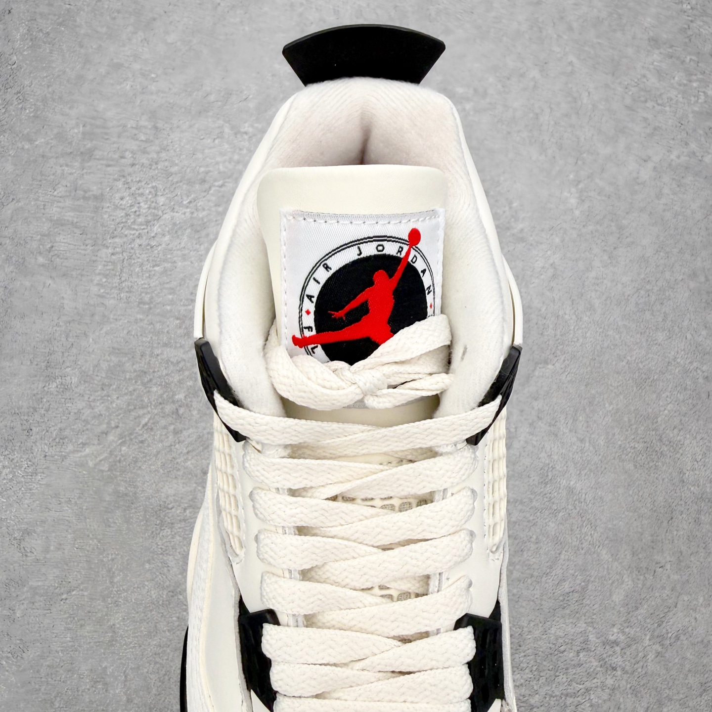 Air Jordan AJ4 “Flight Club”Sail/Black-University Re