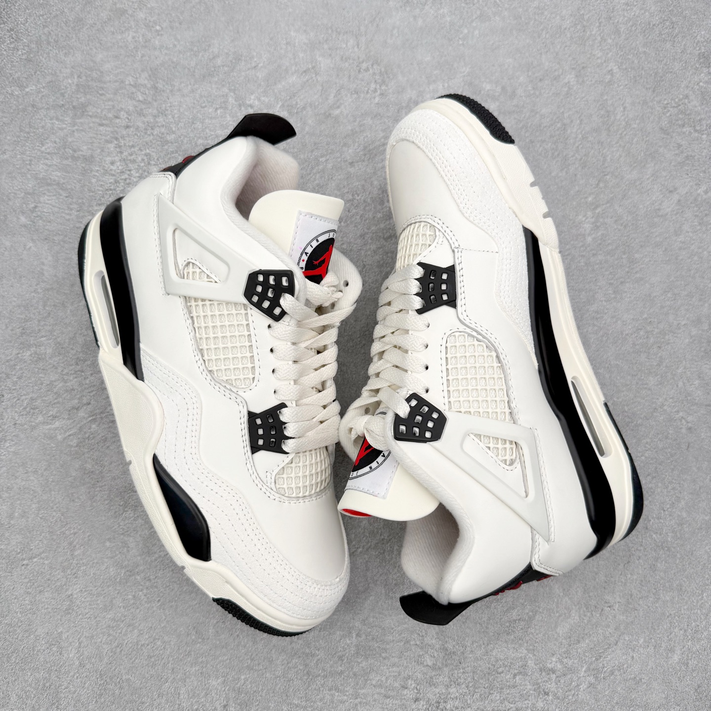 Air Jordan AJ4 “Flight Club”Sail/Black-University Re