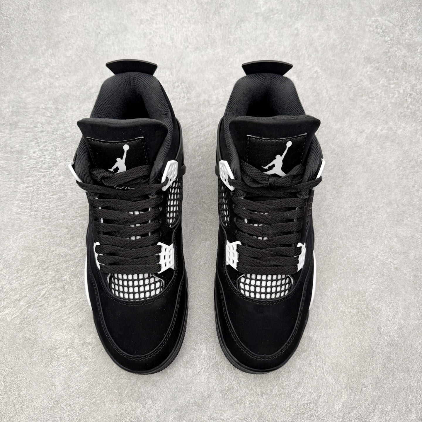Air Jordan AJ4 Retro 白黑雷公 FQ8138-001 原厂头层皮料 全新升级改良 原