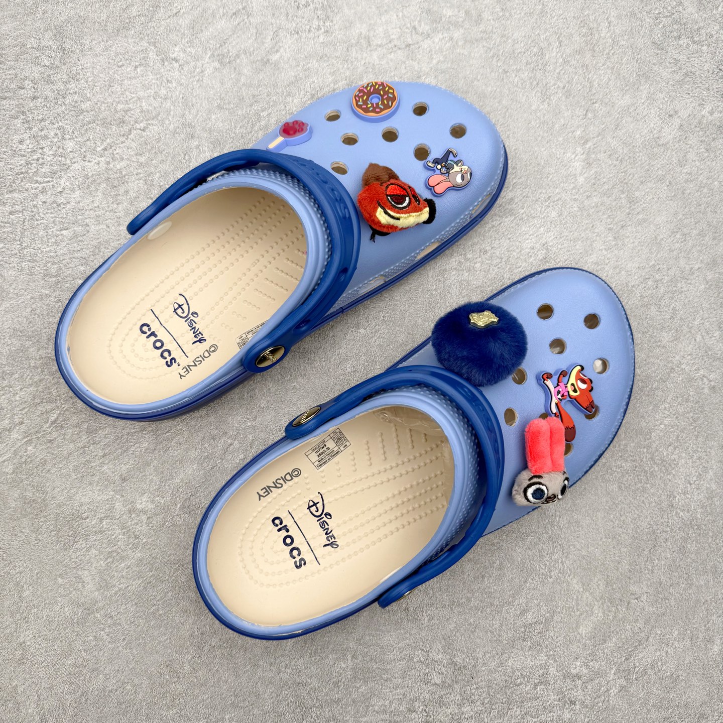 Disney 疯狂动物城 x Crocs Classic clog 卡骆驰联名限定合作系列EVA云朵一脚