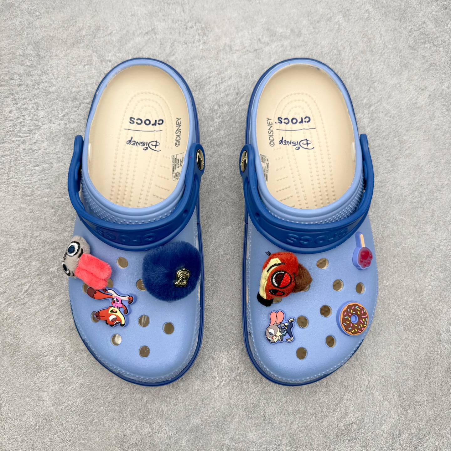 Disney 疯狂动物城 x Crocs Classic clog 卡骆驰联名限定合作系列EVA云朵一脚