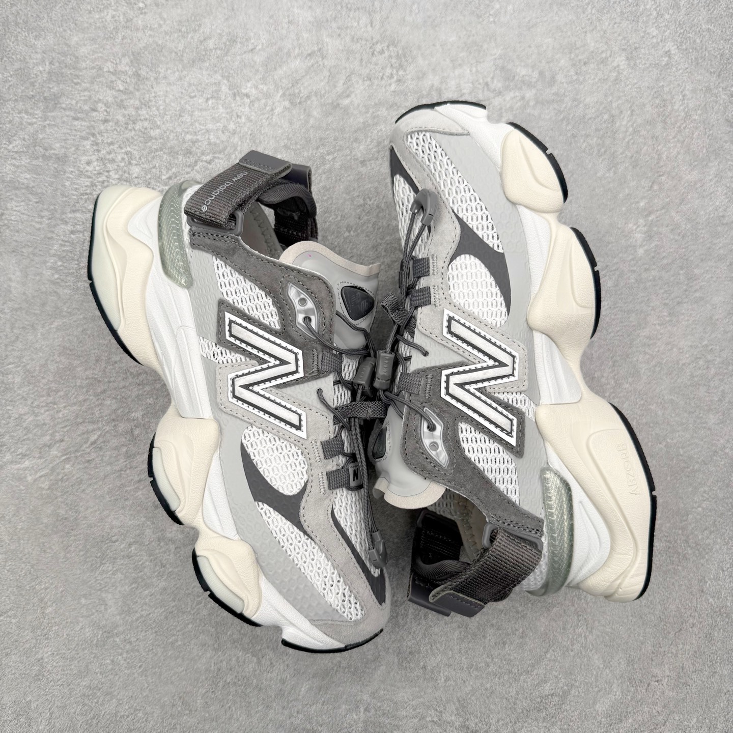 New Balance NB9060 Summer Raincloud 穆勒半拖凉鞋舒适贴合支撑生活休闲