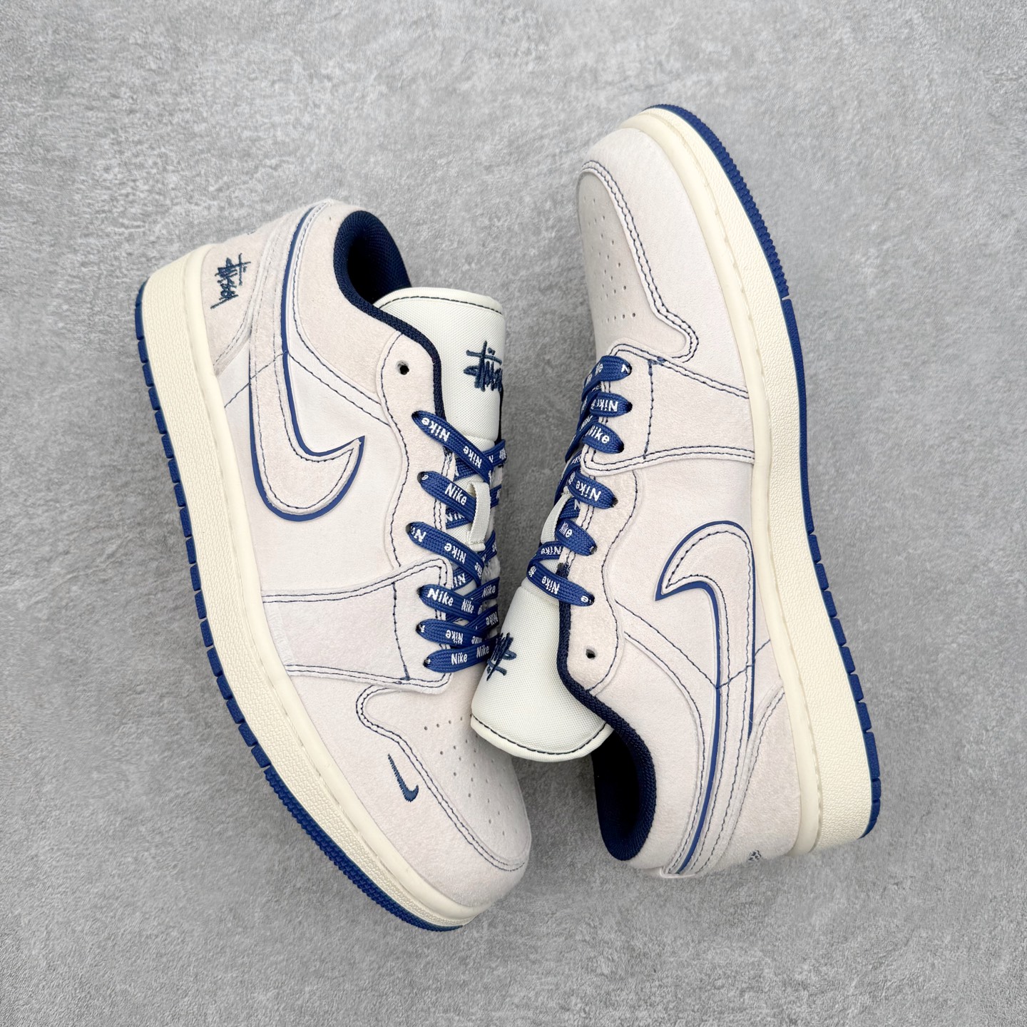 ＃福利特价‼️Air Jordan AJ1 Low 低帮联名定制配色 原厂内置气垫魔块 A模大底 头层小