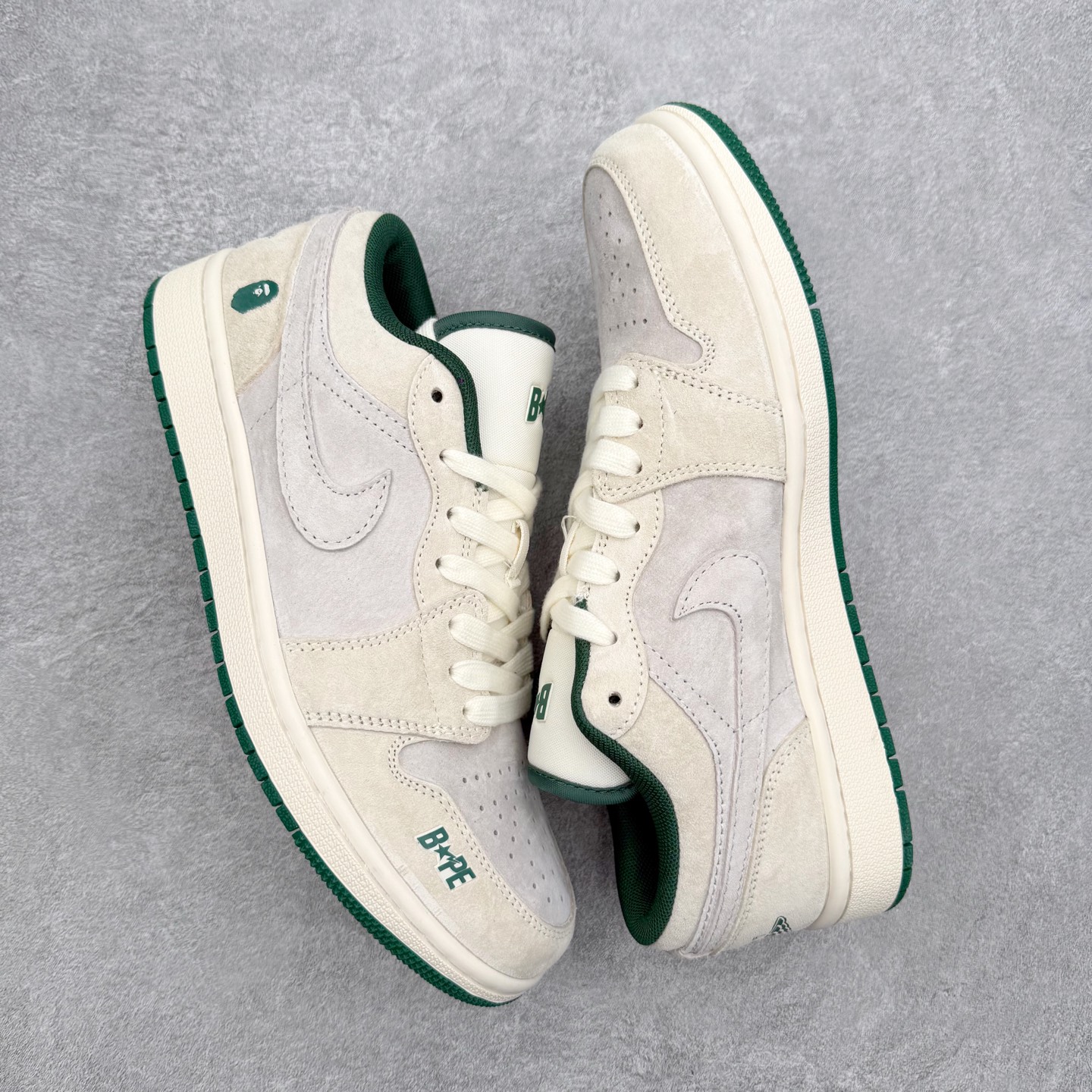 ＃福利特价‼️Air Jordan AJ1 Low 低帮联名定制配色 原厂内置气垫魔块 A模大底 头层小