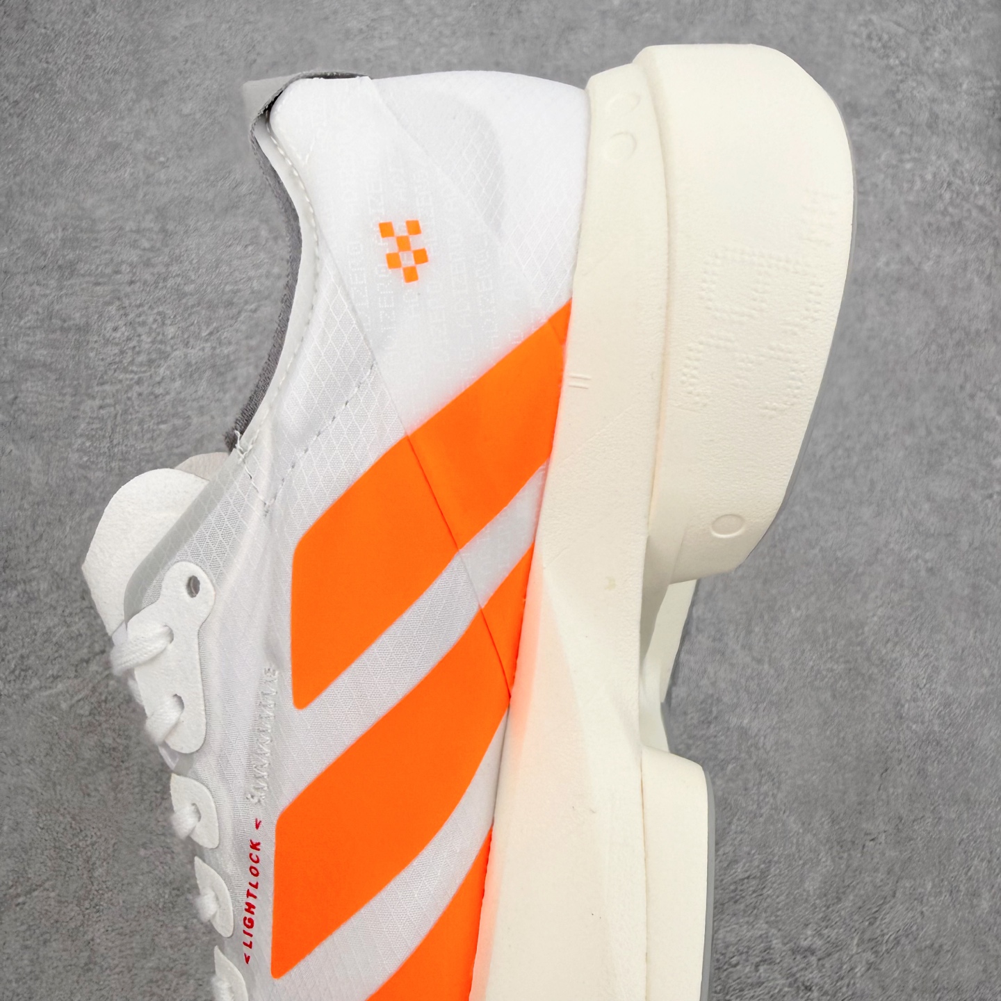 ＃纯原 AD Adizero Eva SL M 零度进化版系列低帮轻便透气竞速休闲运动慢跑鞋 JR708