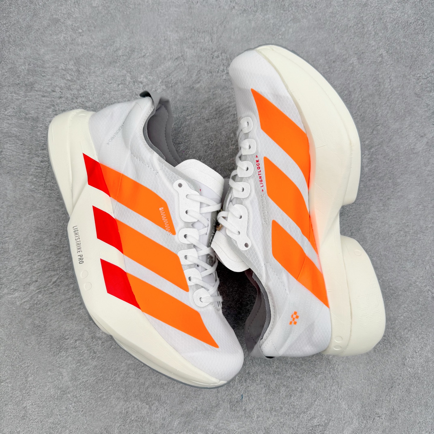 ＃纯原 AD Adizero Eva SL M 零度进化版系列低帮轻便透气竞速休闲运动慢跑鞋 JR708