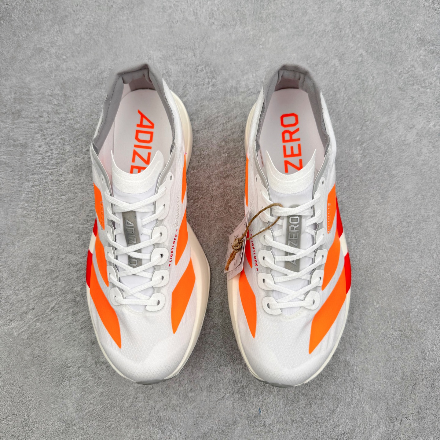 ＃纯原 AD Adizero Eva SL M 零度进化版系列低帮轻便透气竞速休闲运动慢跑鞋 JR708