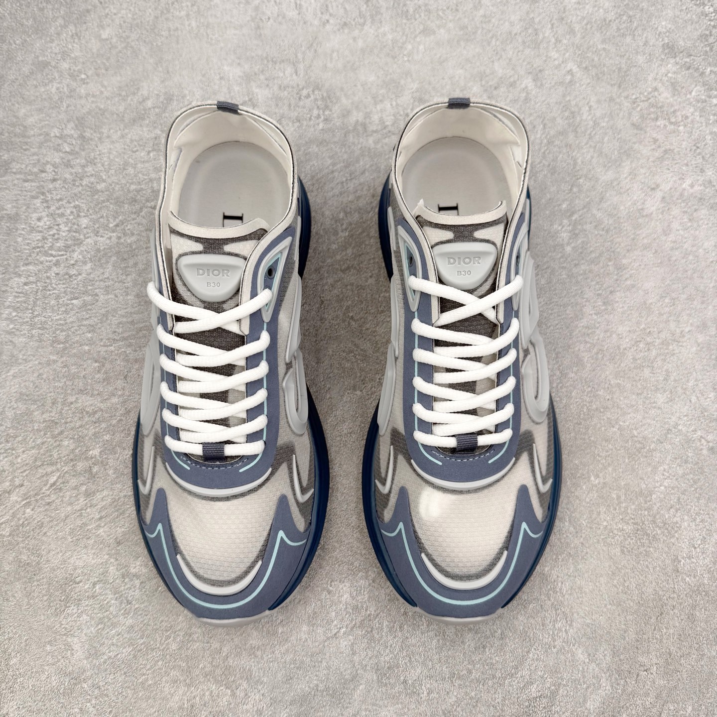 Dior x Stone Island 迪奥石头岛联名款B30系列休闲运动鞋老爹鞋 这次精彩的合作堪称一