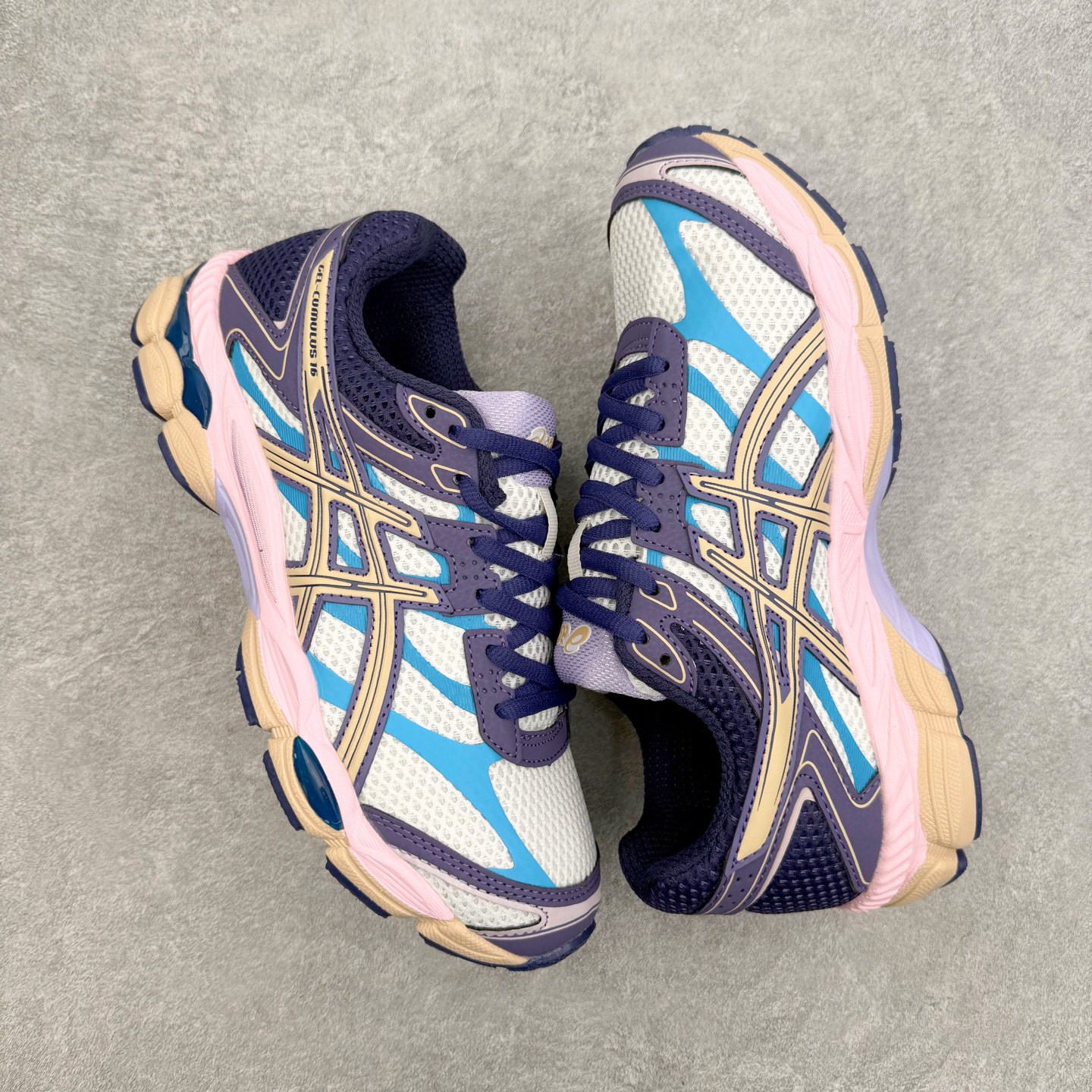 ASICS Gel-Cumulus 16 TG 联名款舒适 低帮跑步鞋 男女同款 男女同款 ASICS（
