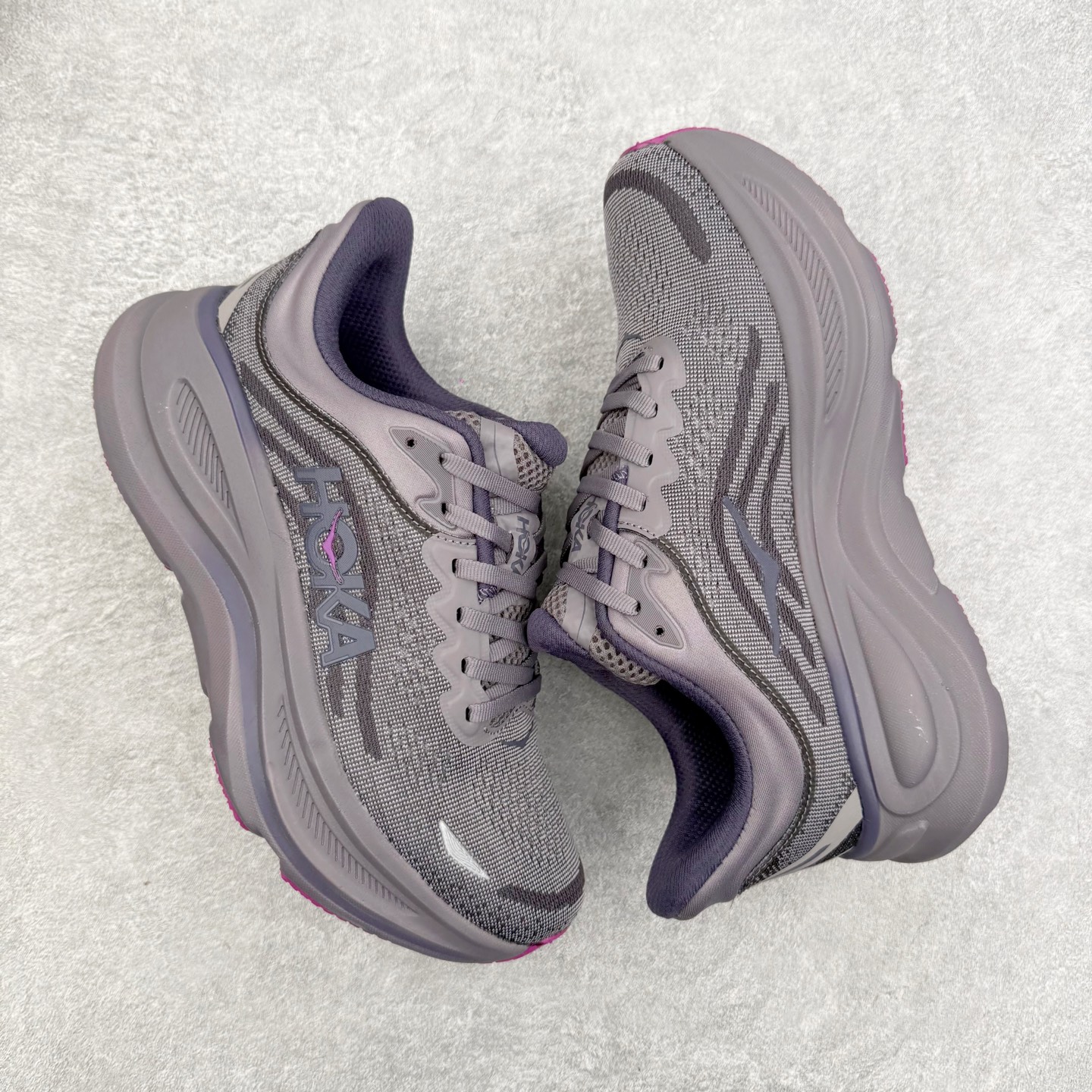 HOKA ONE ONE Bondi 9 WIDE 邦迪九代舒适防滑耐磨低帮休闲跑步鞋 HOKA ONE