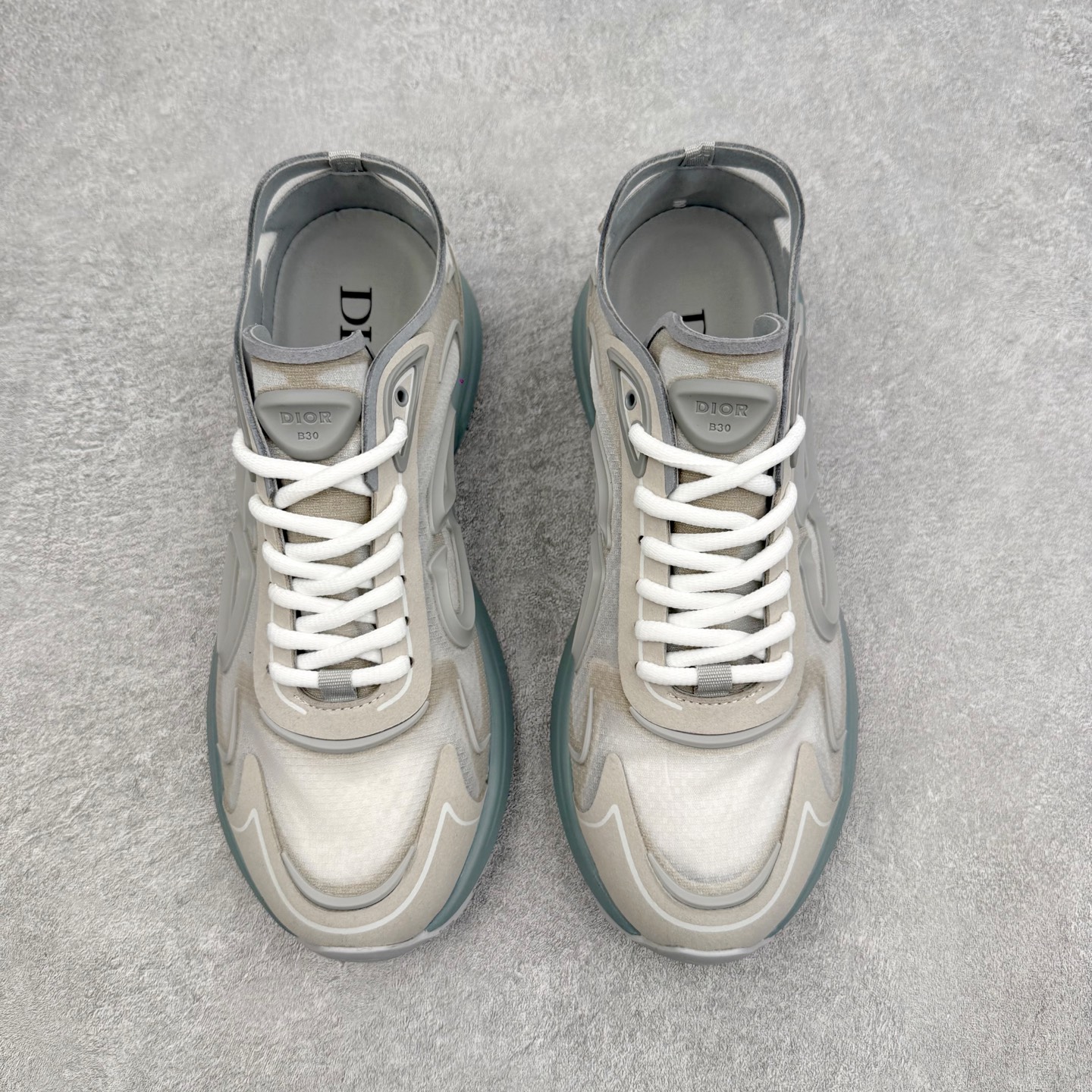 Dior x Stone Island 迪奥石头岛联名款B30系列休闲运动鞋老爹鞋 这次精彩的合作堪称一