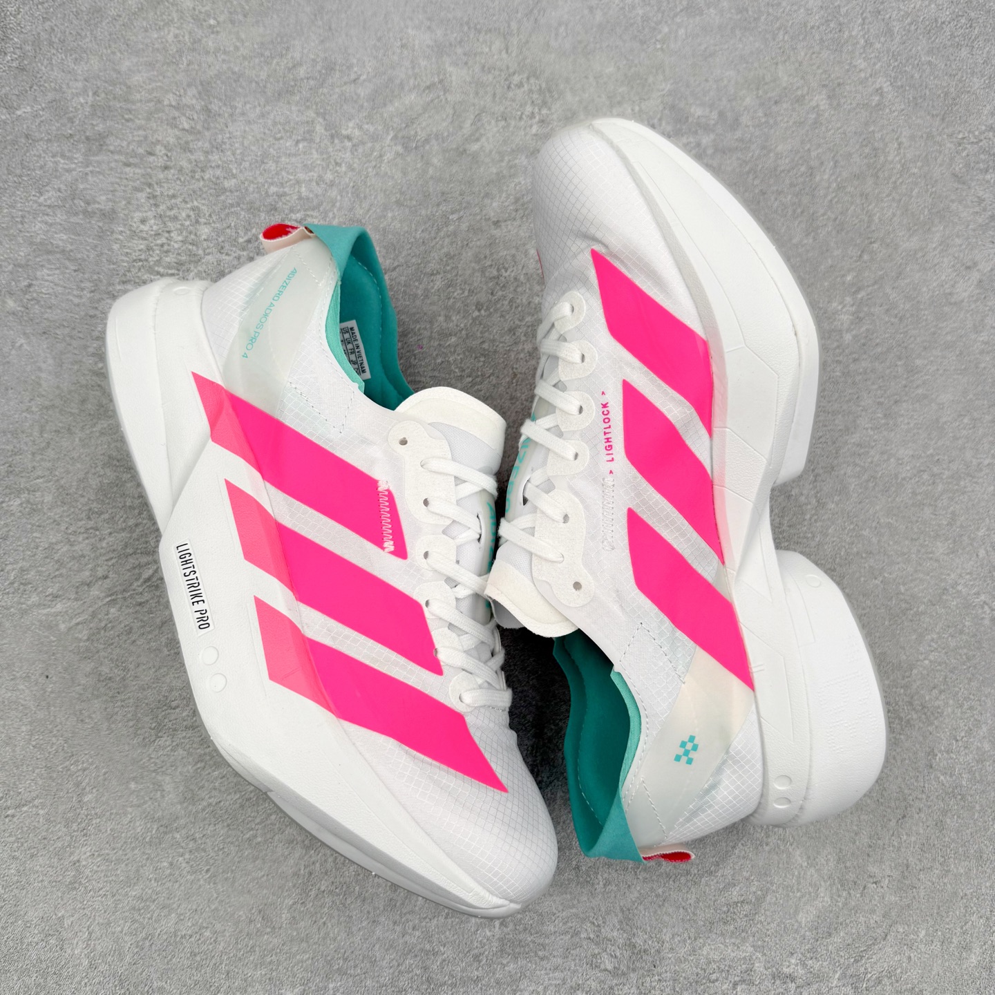 AD Adizero ADIOS 4 M 马拉松竞速专业跑鞋 KJ3873 CELERMESH针织网面非