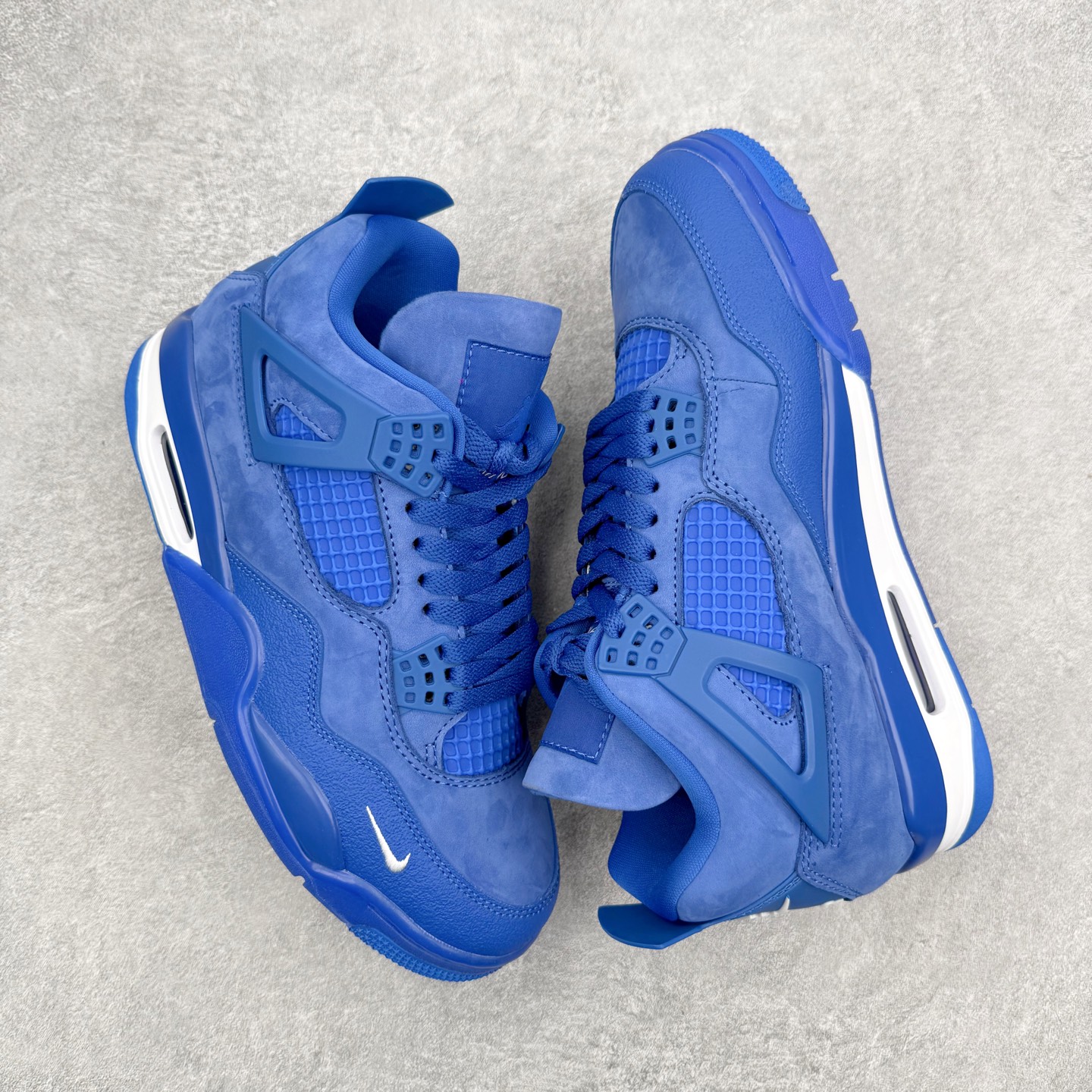 Nigel Sylvester x Air Jordan AJ4 Retro 联名蓝色 货号：HF434