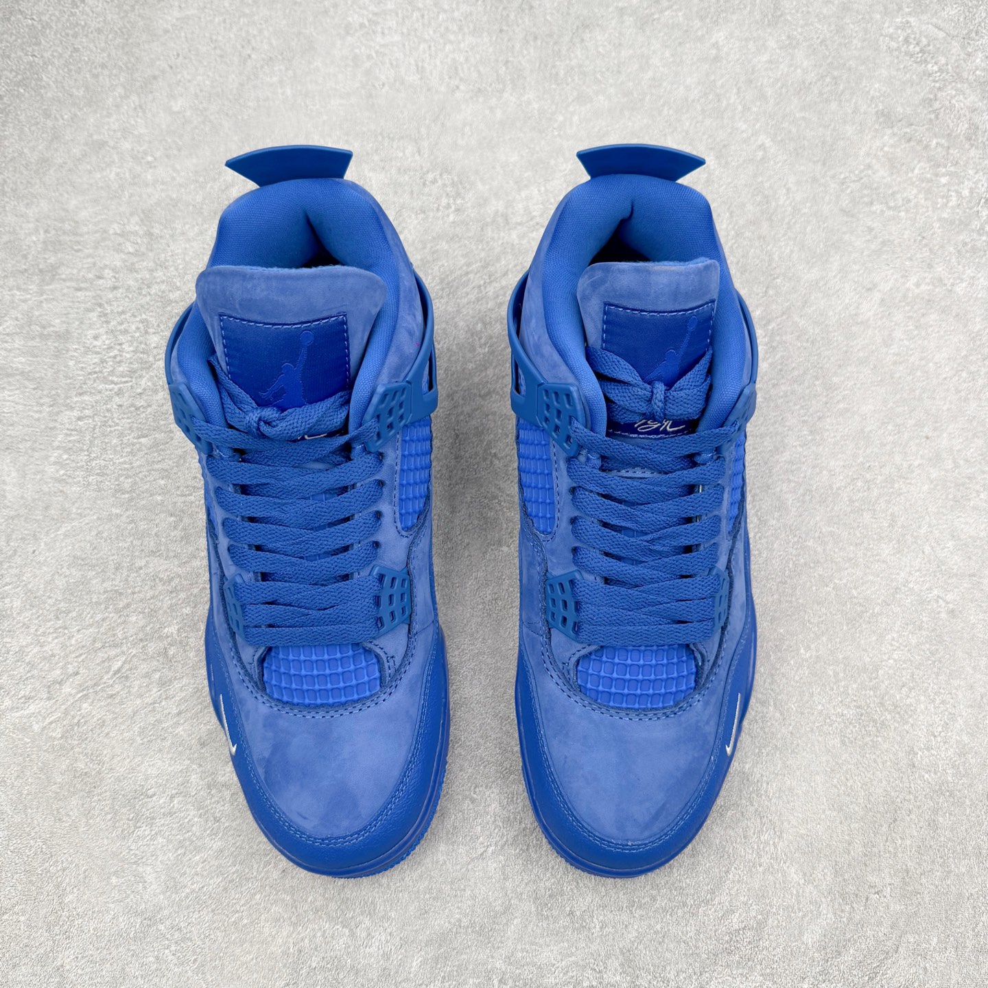 Nigel Sylvester x Air Jordan AJ4 Retro 联名蓝色 货号：HF434