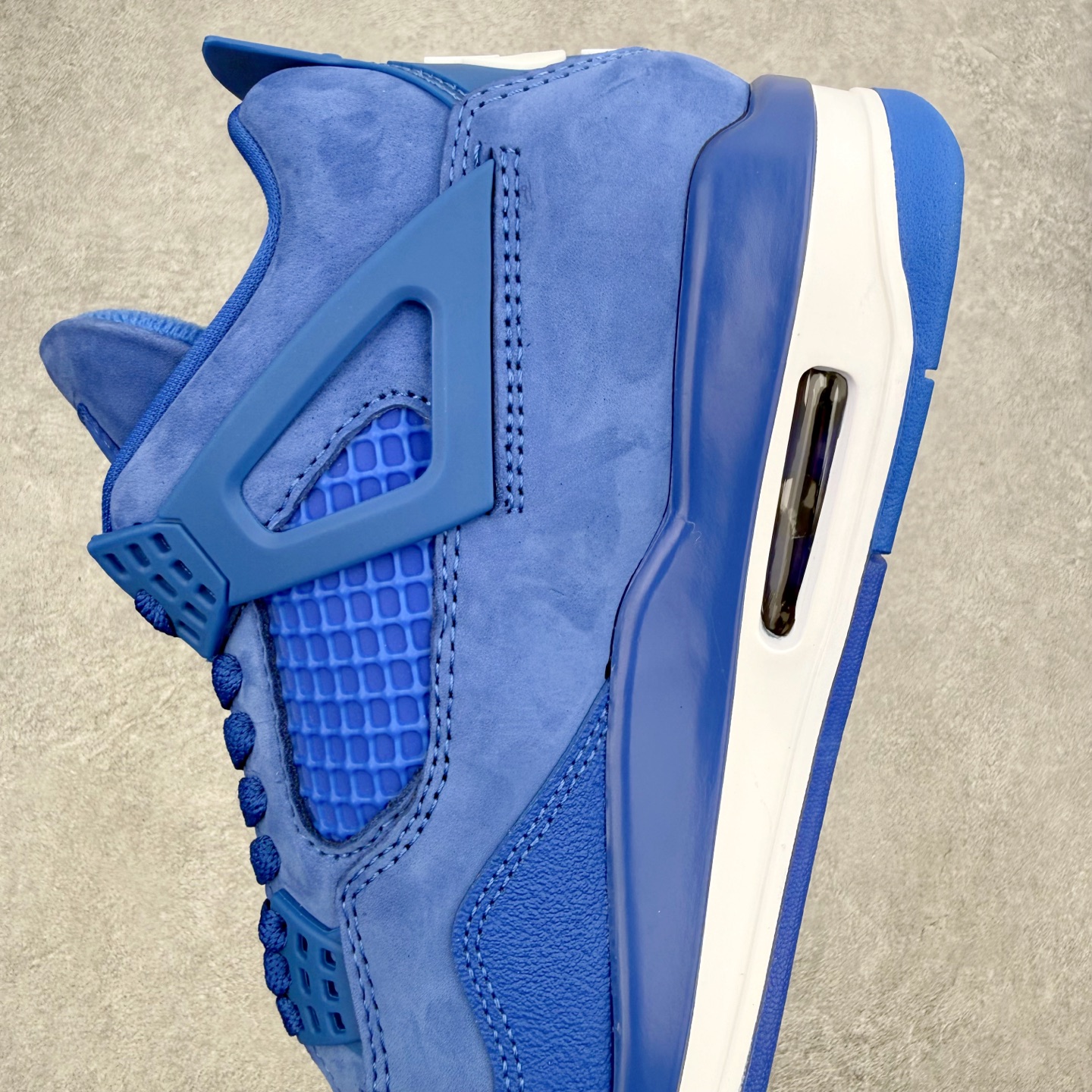 Nigel Sylvester x Air Jordan AJ4 Retro 联名蓝色 货号：HF434