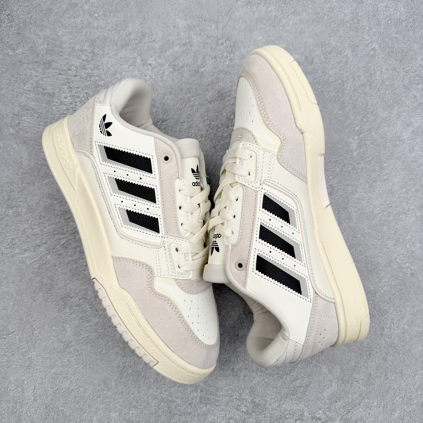 AD Originals DROP STEP Low 2.0 三叶草新款 低帮校园休闲运动板鞋 汇聚80