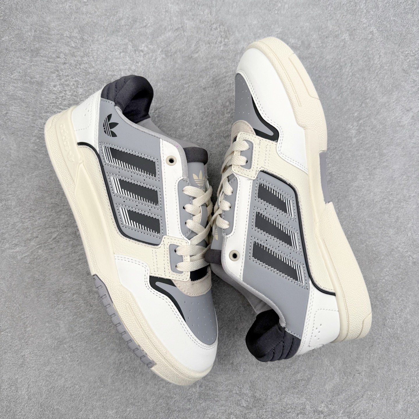 AD Originals DROP STEP Low 2.0 三叶草新款 低帮校园休闲运动板鞋 汇聚80