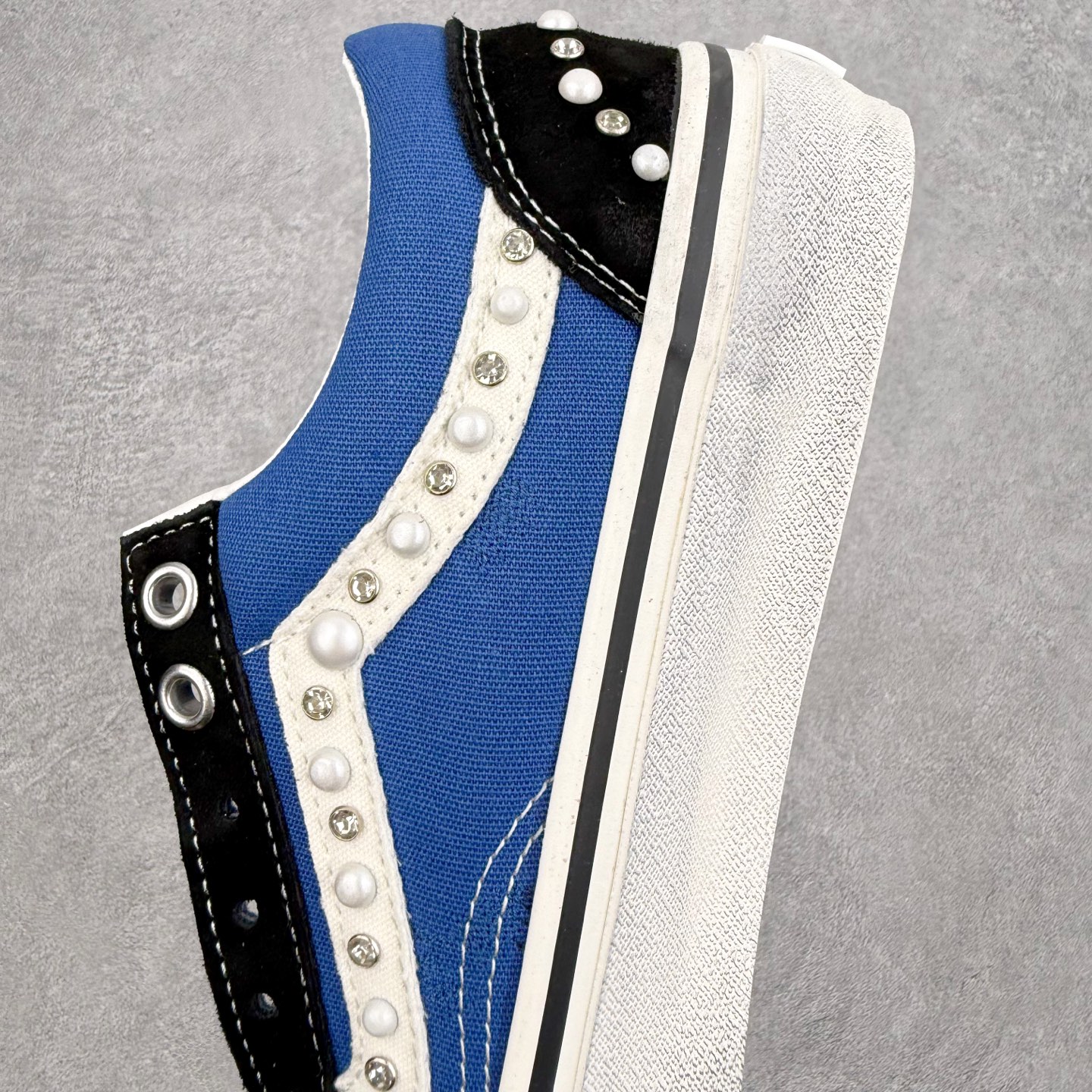 Vans Old Skool 36 Premium Pearlized OTW高端支线 珍珠水钻 做旧复