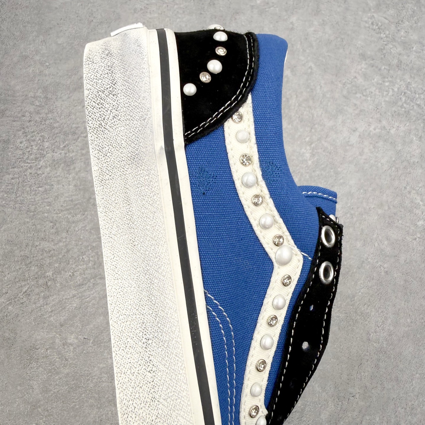Vans Old Skool 36 Premium Pearlized OTW高端支线 珍珠水钻 做旧复