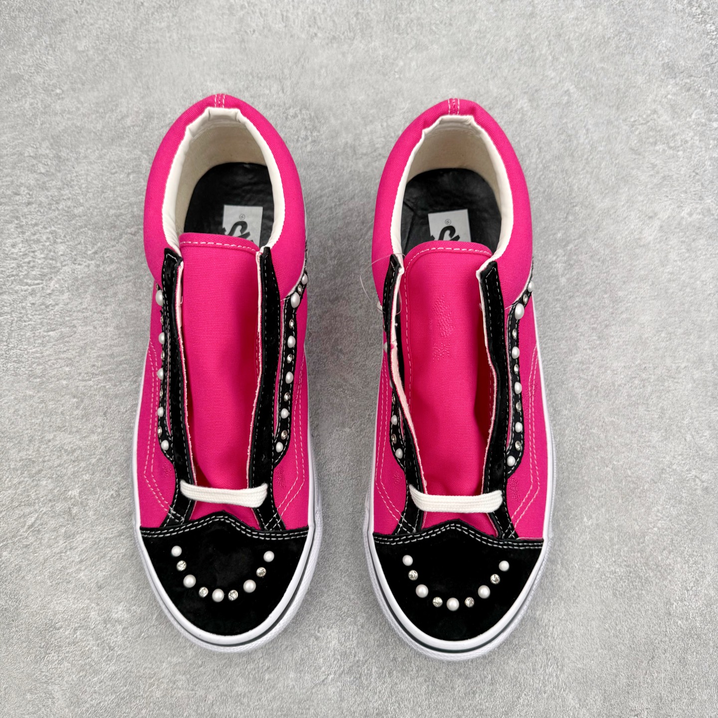 Vans Old Skool 36 Premium Pearlized OTW高端支线 珍珠水钻 做旧复