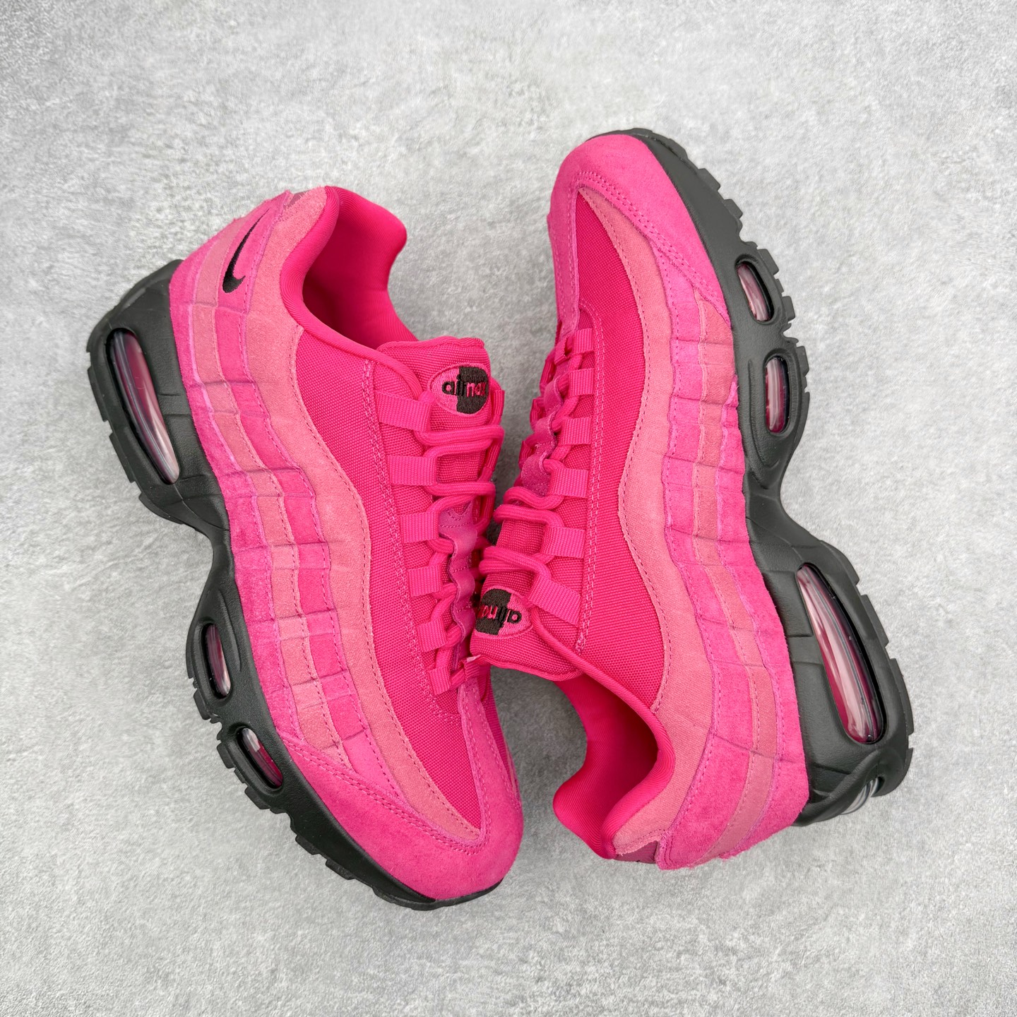 NK Air Max 95 复古减震气垫跑鞋 II7632-600 经典重温 外单专供大厂出品 品质稳定