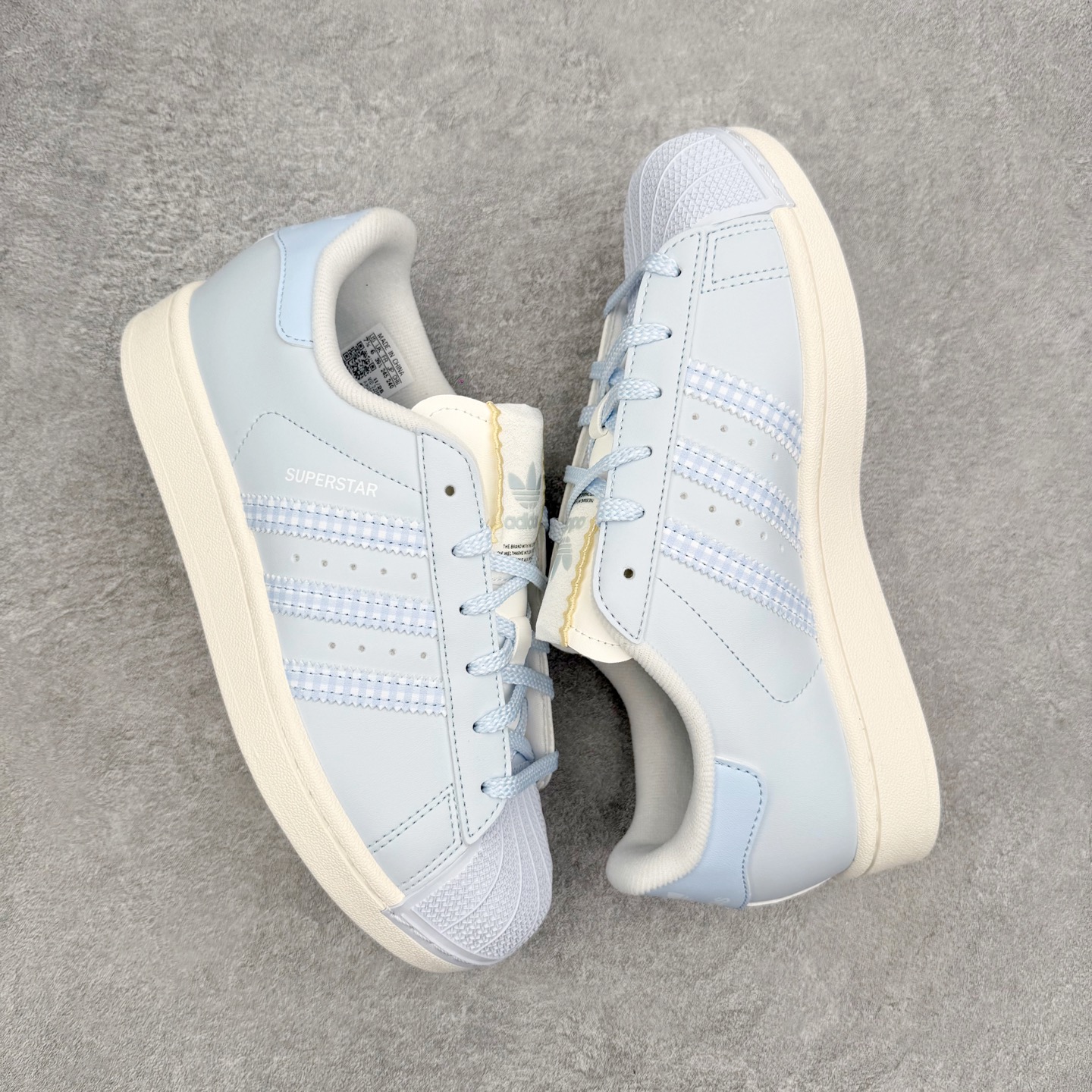 AD Originals Superstar 经典贝壳头休闲板鞋 HQ2646 平台正单 全套原纸板楦头