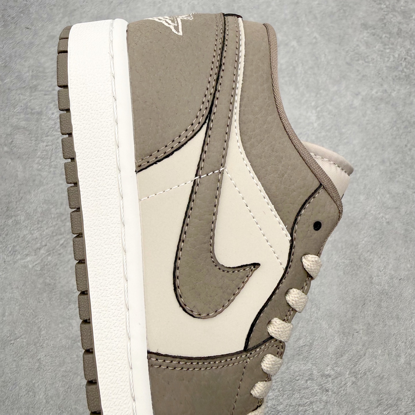 ＃K版 Air Jordan AJ1 Low 低帮 IU7552-040 全新流水线出品 DT版本唯一平
