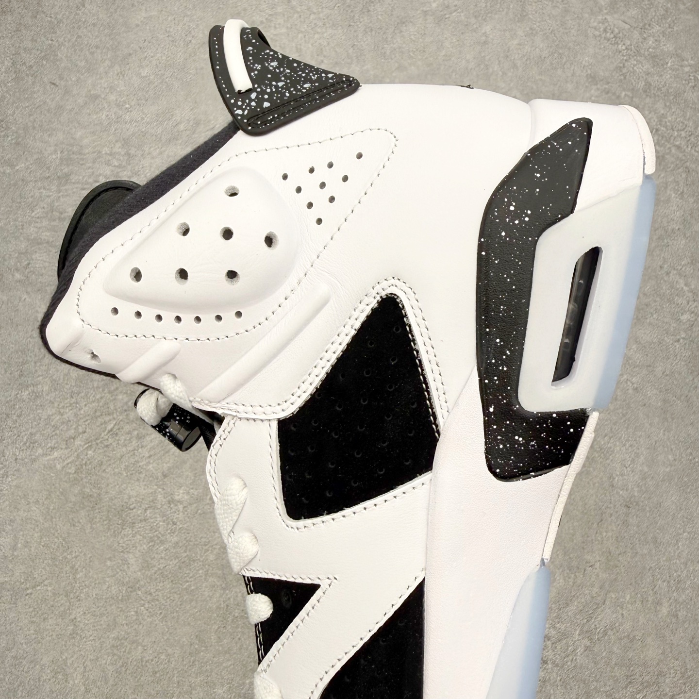 ＃XP纯原 Air Jordan AJ6 Retro 奥利奥黑白 CT8529-108 原楦原纸板开发 
