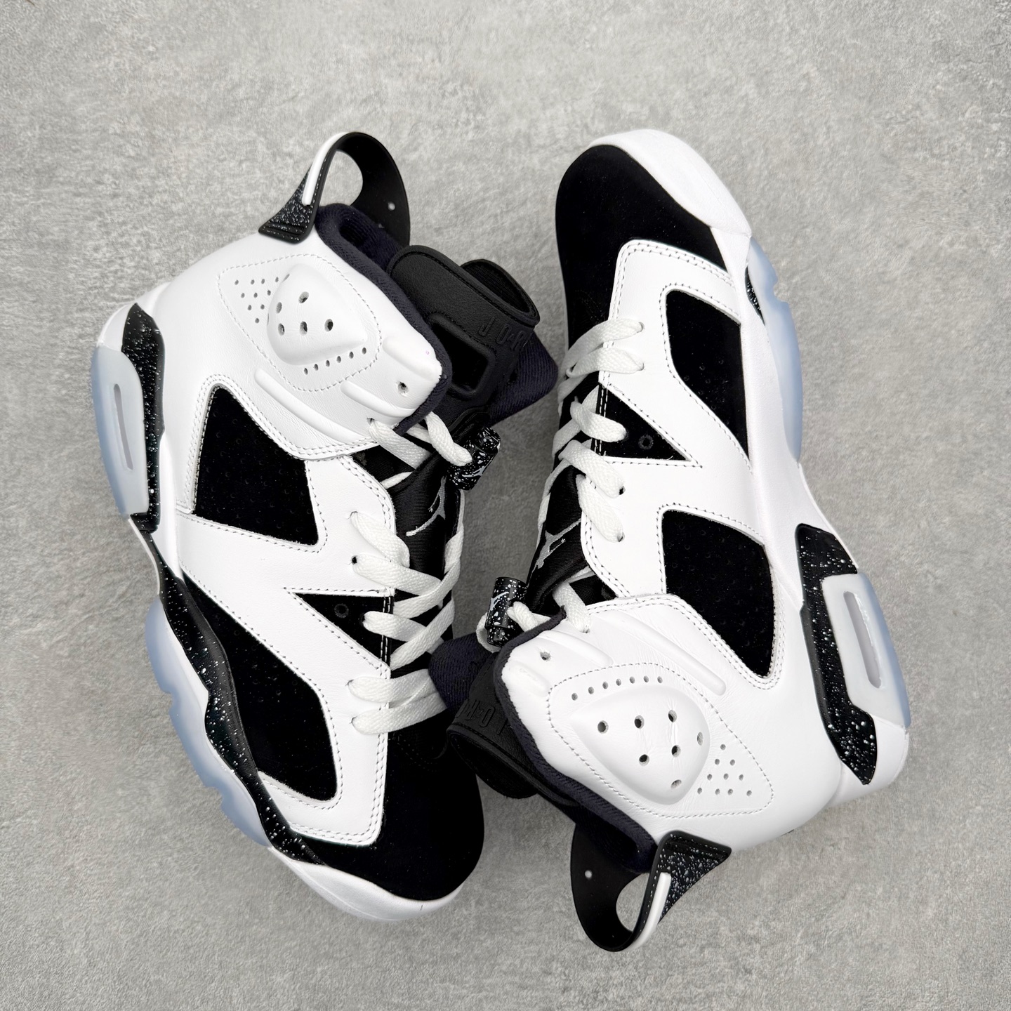 ＃XP纯原 Air Jordan AJ6 Retro 奥利奥黑白 CT8529-108 原楦原纸板开发 